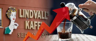 Kaffepriset rusar – då hoppas Lindvalls sälja mer