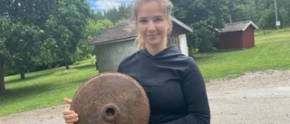 Parasollfoten som kanske var en mina i alla fall