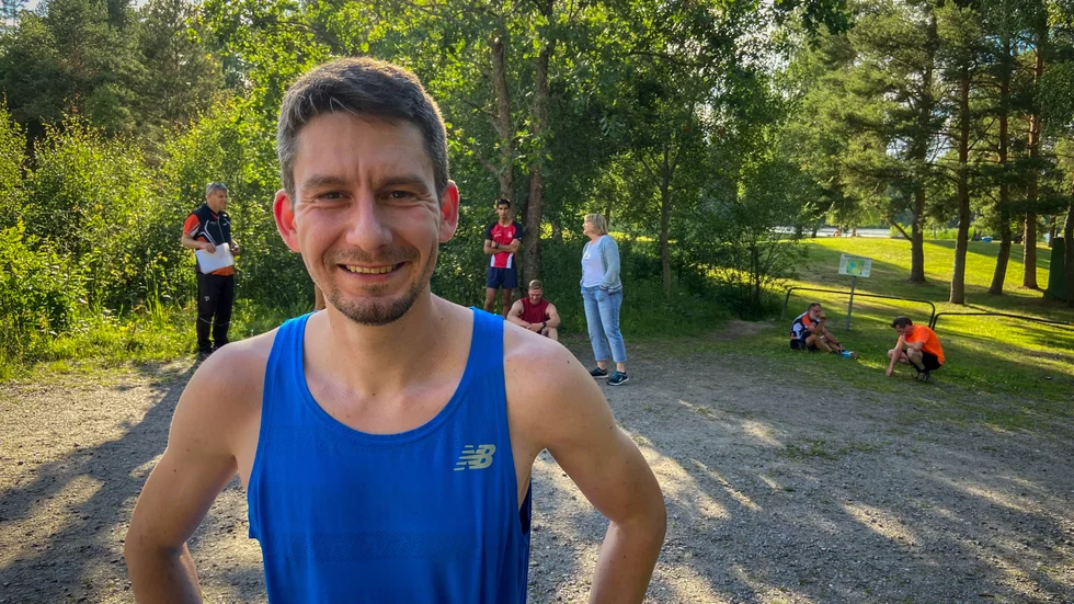 Olexandr Starov är den som har avverkat den långa Mäselnrundan snabbast. Han gillar att banan är varierad och utmanande.