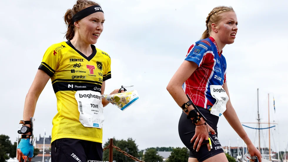 Hanna Lundberg och Tove Alexandersson ligger just nu tvåa respektive etta i totalställningen i O-ringen.