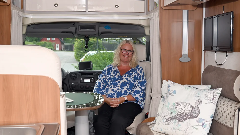 "Ett år åkte vi längs Göta kanal, det var trevligt. Ett annat år utforskade vi Skåne"; säger Eva Eriksson.