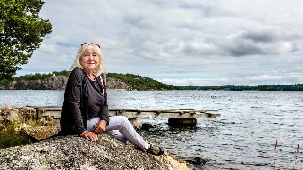 Kompositören och pianisten Monica Dominique uppträdde på Oxelö krog. Arkivbild