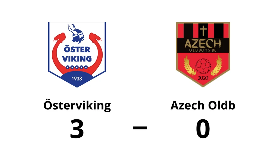 IK Österviking vann mot Azech oldboys BK