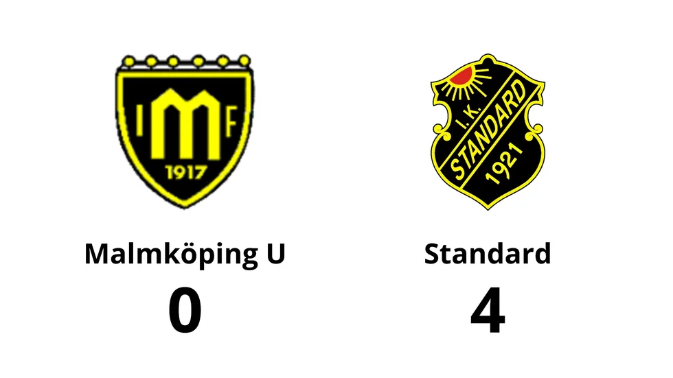 Malmköping U förlorade mot IK Standard