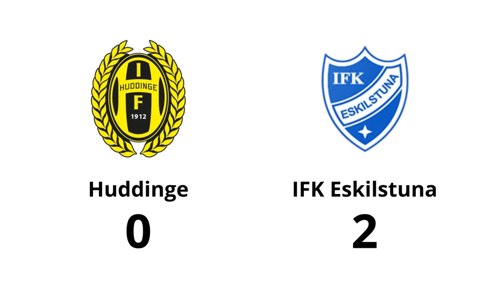 Huddinge IF förlorade mot IFK Eskilstuna