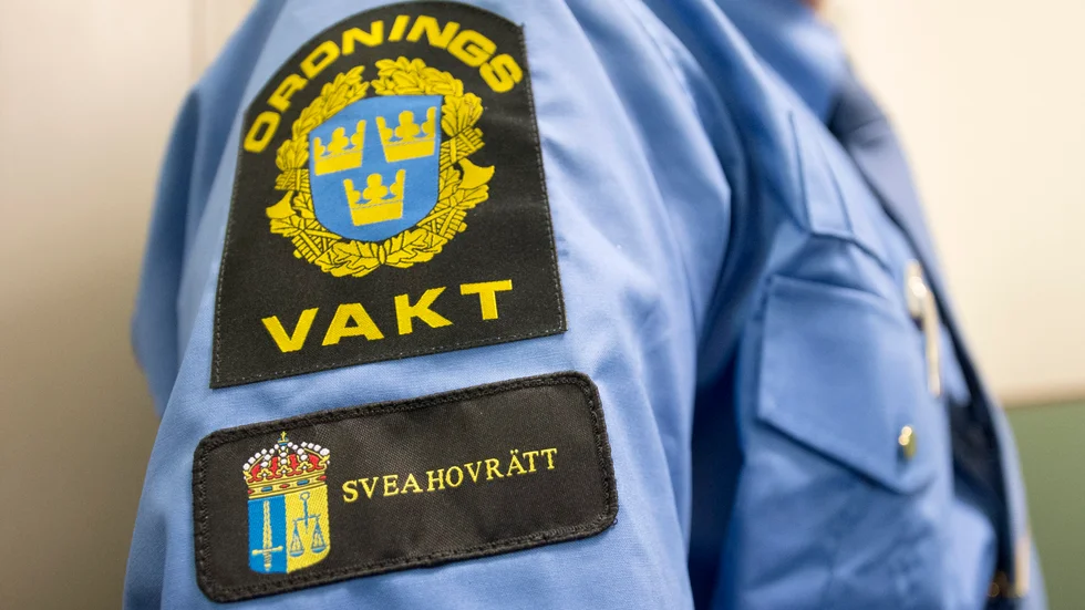 Ordningsvakten grep kvinnan och larmade polisen. Bilden är tagen i ett annat sammanhang. 