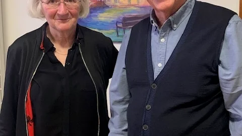 Eva Sjöstrand och Ulf Palmenfelt.