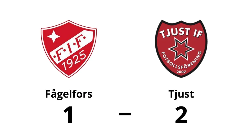 Fågelfors IF förlorade mot Tjust IF FF