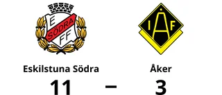 Målfest när Eskilstuna Södra krossade Åker