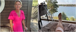 Linda Holmström slet sönder knät under VM