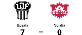 Nordia chanslöst mot Upsala