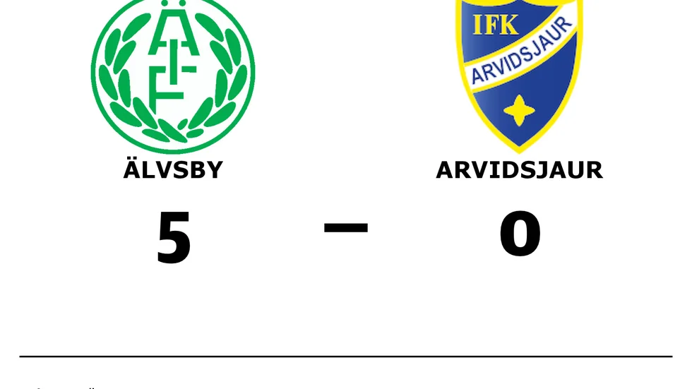 Älvsby IF vann mot IFK Arvidsjaur FK