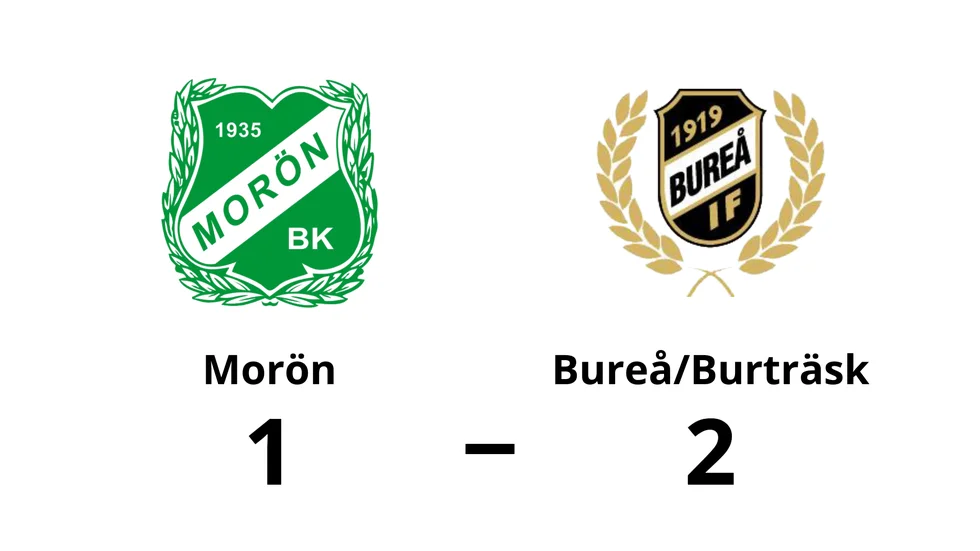 Morön förlorade mot Bureå IF/Burträsk FF