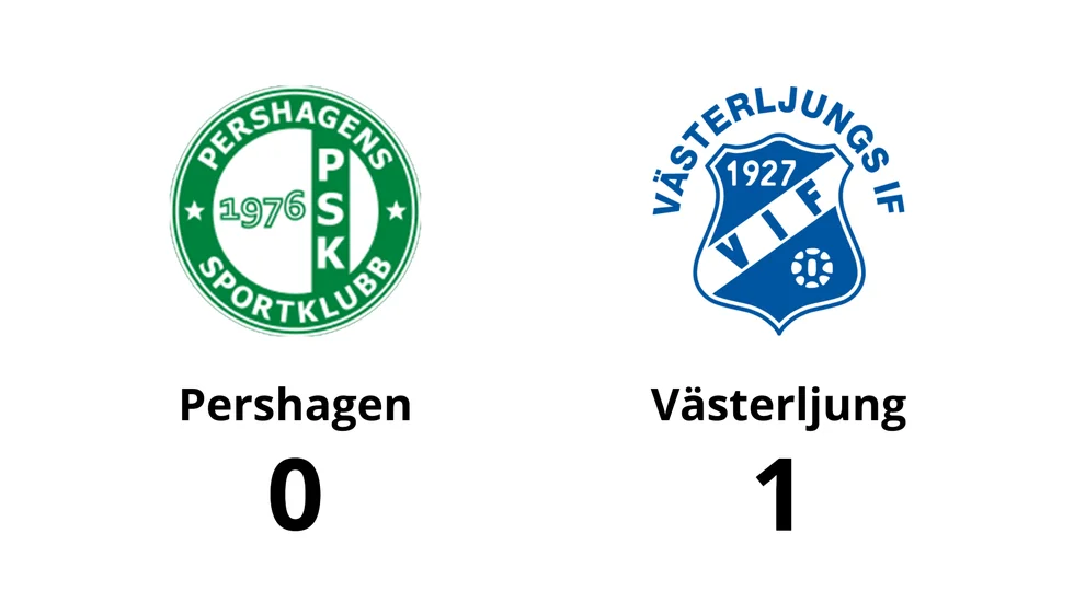 Pershagens SK förlorade mot Västerljungs IF