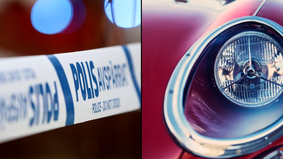 Lyxbil stulen ur garage i centrala delarna av Motala. (Bilen på bilden har inget men händelsen att göra)