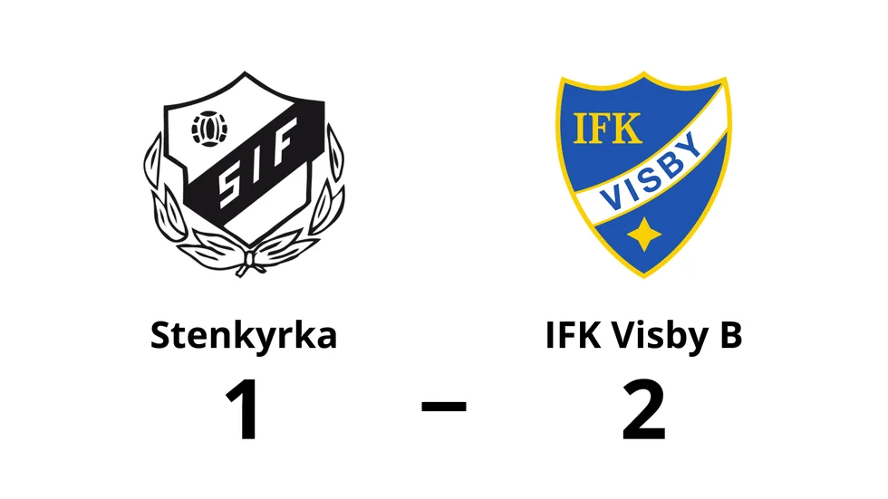 Stenkyrka IF förlorade mot IFK Visby B