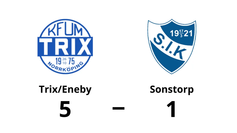 Trix/Eneby vann mot Sonstorps IK