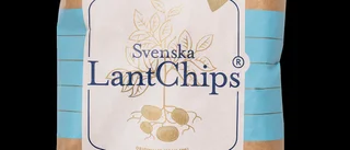 Lantchips återkallas – kan innehålla mjölk