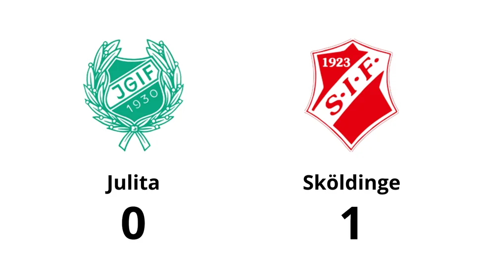 Julita GoIF förlorade mot Sköldinge IF