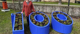100-åring hyllas med specialdesignad plantering