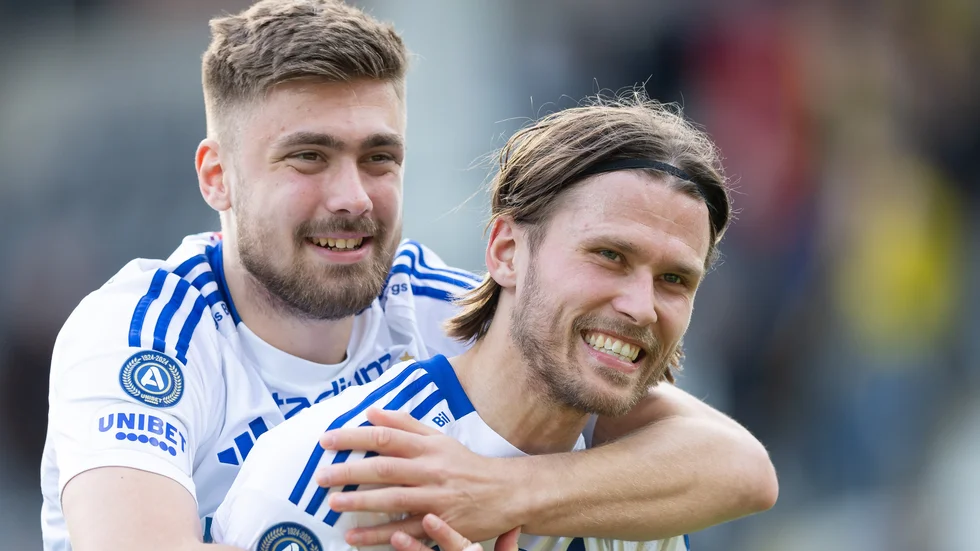 IFK Norrköpings Tim Prica och Arnor Traustason fick fira sin andra seger inom loppet av några dagar. Det blev seger med 2-1 borta mot Häcken.