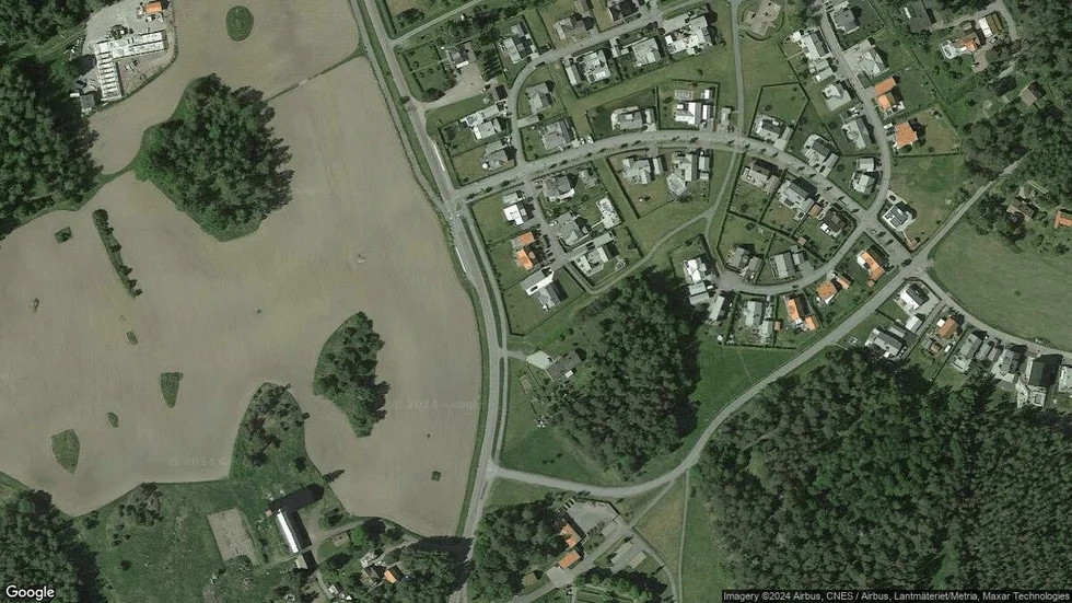 Området kring Åkerholmsvägen 2