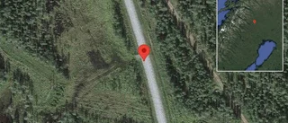 Personbil körde in i lastbil på väg 822
