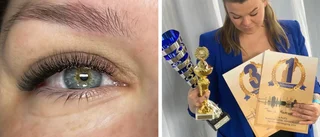 Uppsalabon Tanya är bäst i Sverige – på fransar