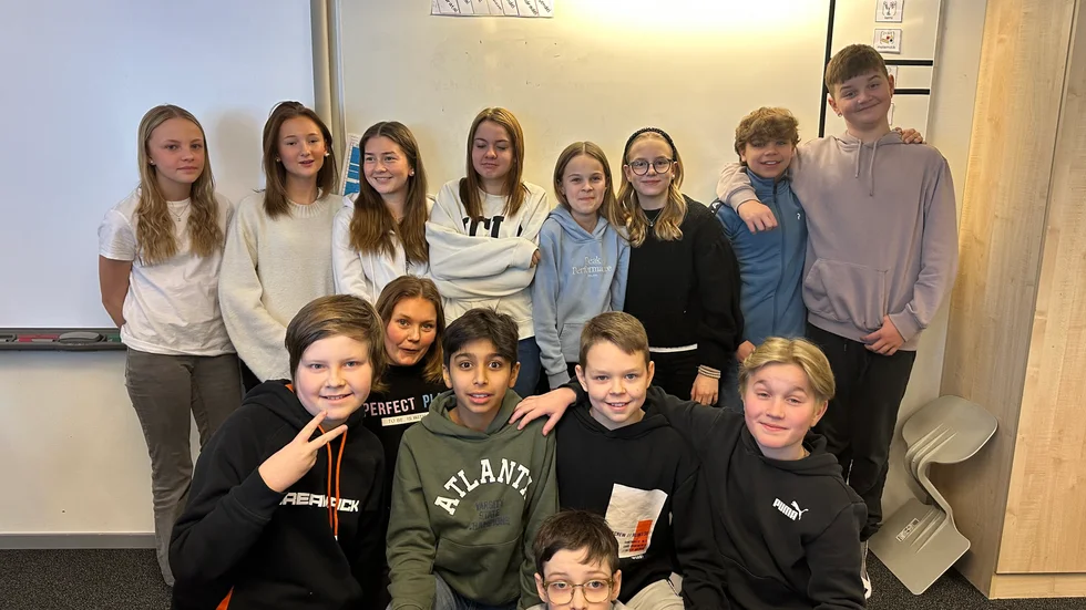 Mårängsskolan klass 6a är mästare i hackathon.