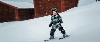 Familjen Westergren har en egen skidlift hemma på gården