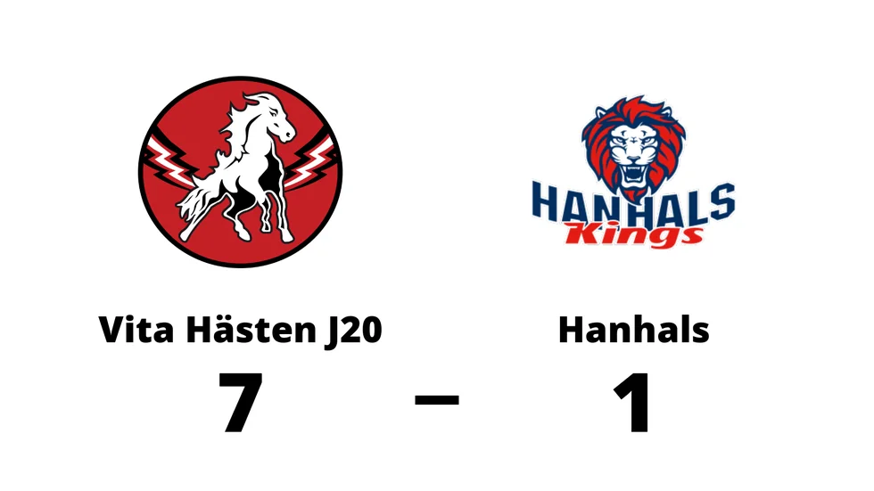 HC Vita Hästen vann mot Hanhals IF