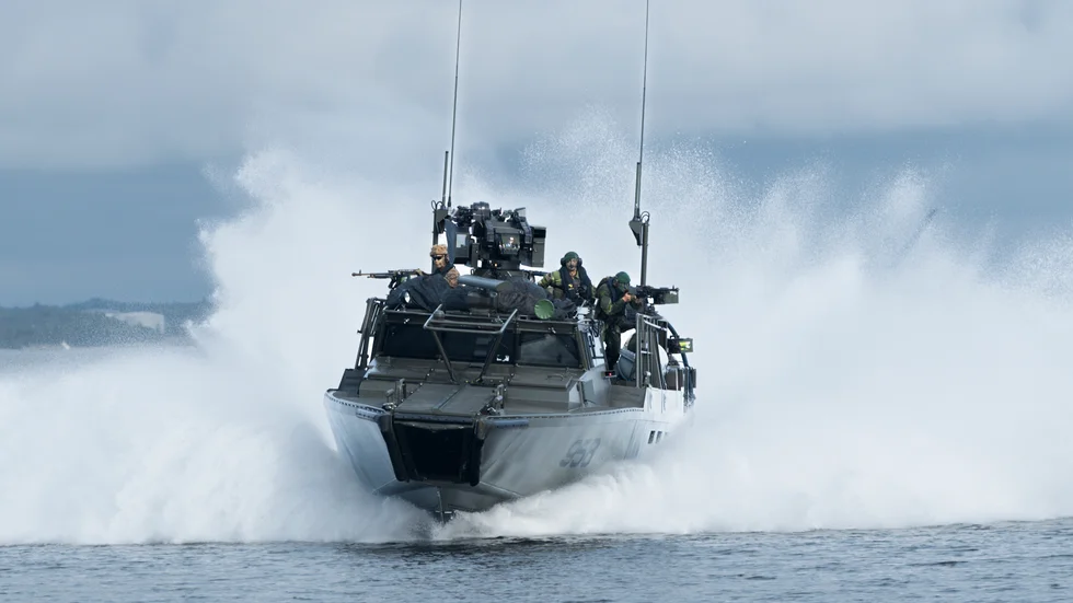 Marinen kommer under veckan öva i och utanför Visby hamn. 