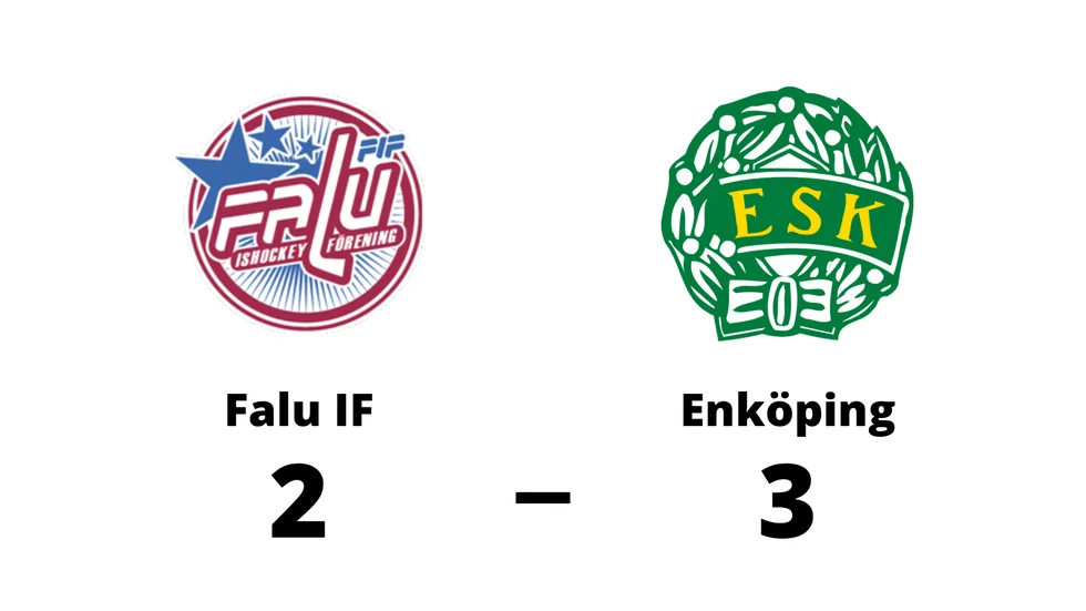 Falu IF förlorade mot Enköpings SK