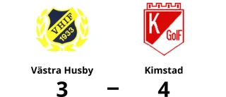 Kimstad ny serieledare efter seger