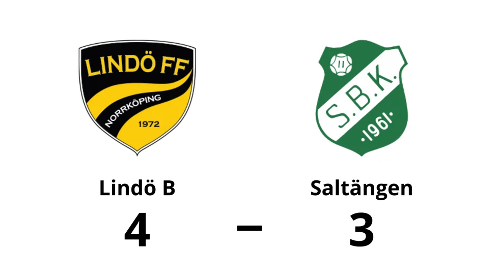 Lindö FF B vann mot Saltängens BK