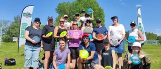 Discgolf i Grebo – för enbart tjejer