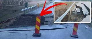 Vägen rasade – en timme efter att paret passerat: "Herregud!"