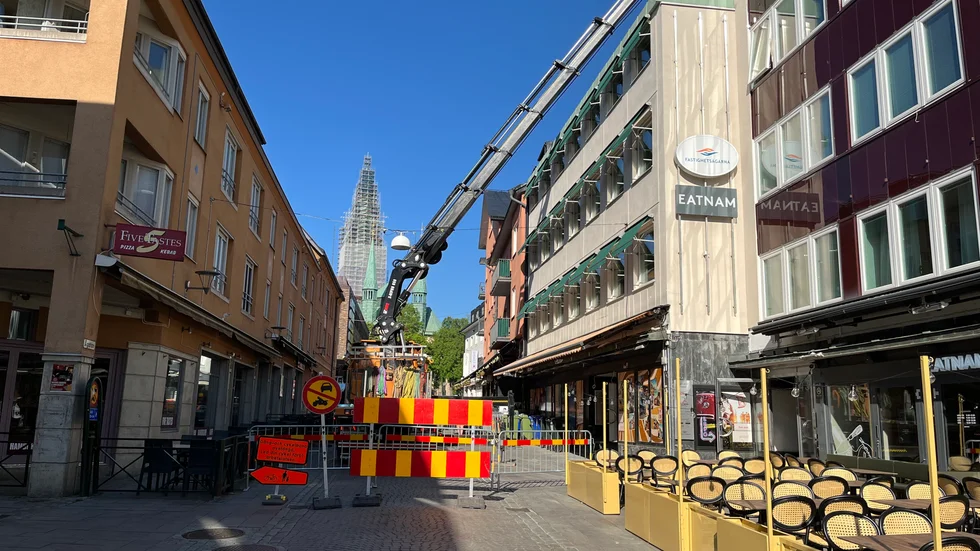 Den som passerar Ågatan kommer behöva ta en kortare omväg.