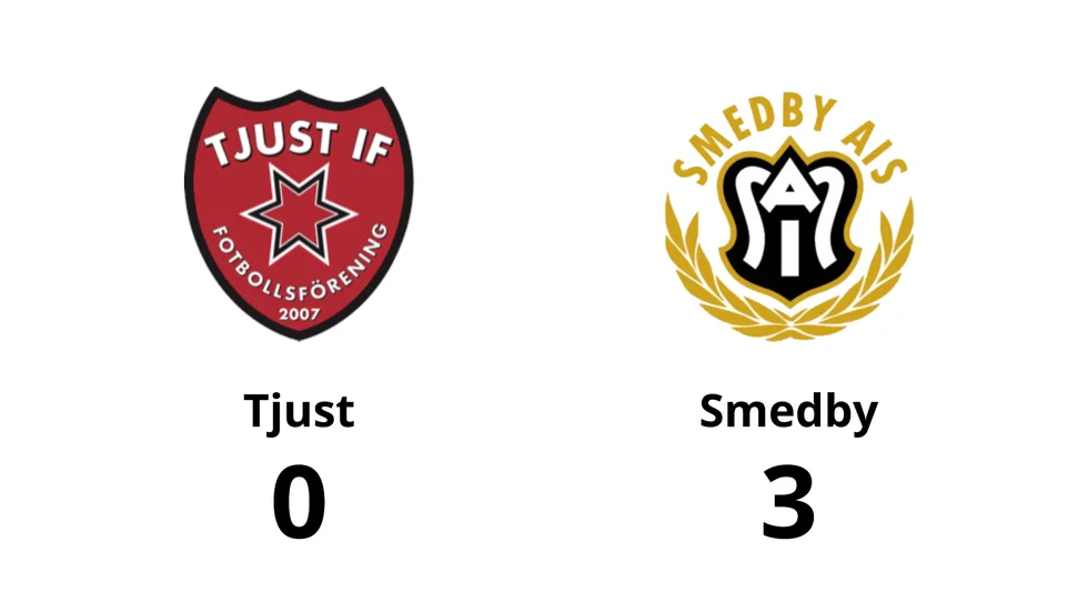Tjust förlorade mot Smedby