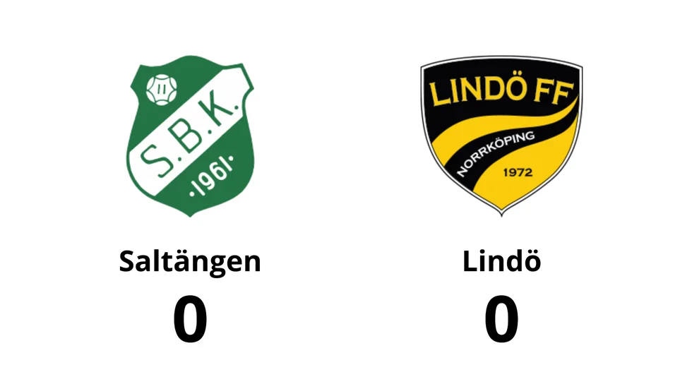 Saltängens BK spelade lika mot Lindö FF