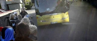 Många tog bussen under klimatveckan