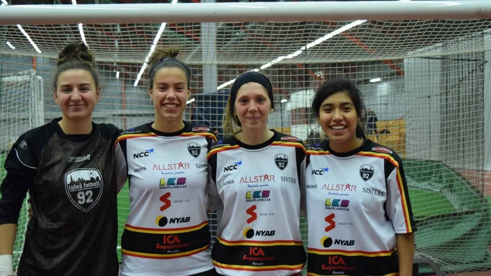 Paula Canals, Maria Gonzalez, Joanna Vega och Sofia ­Hernandez.