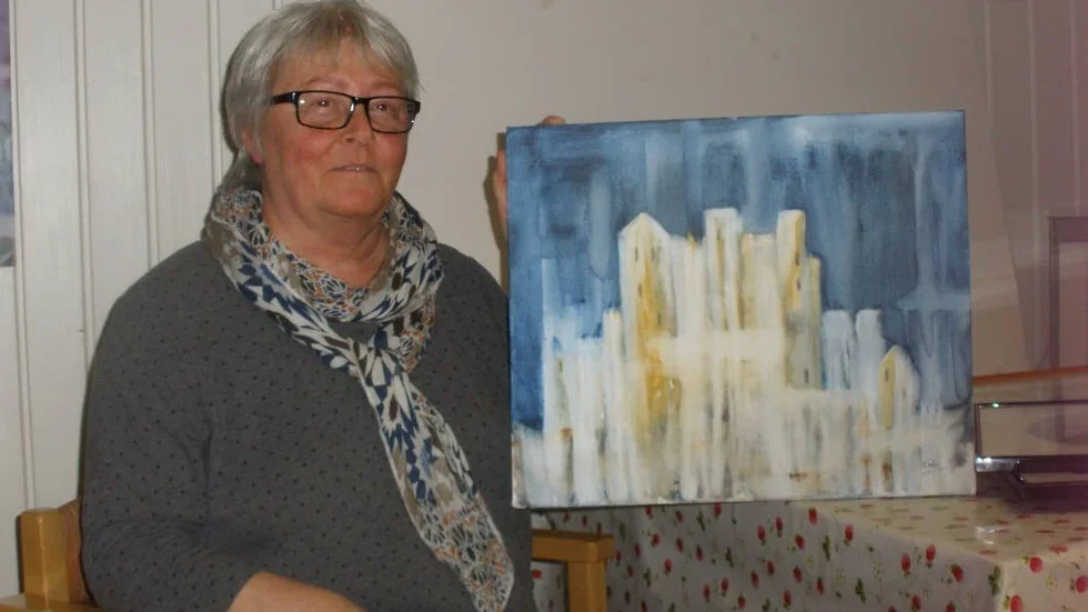 Hos lottorna. Karin Lindberg.