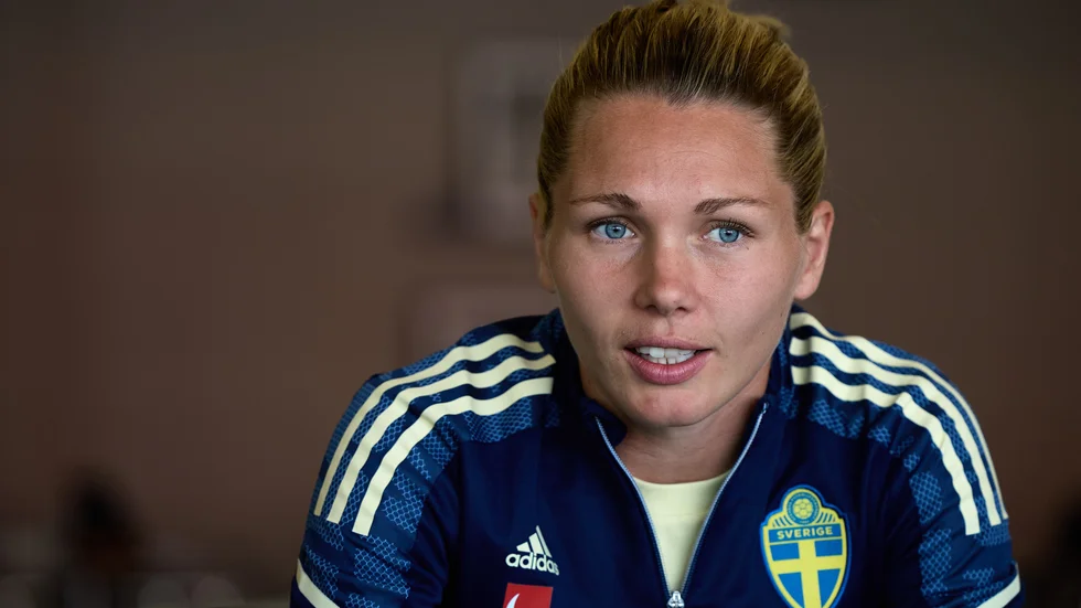 Målvakten Jennifer Falk stannar i Häcken. Det nysignerade kontraktet sträcker sig över säsongen 2025. Arkivbild.