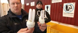 Piteå i bräschen för insamling av lågenergilampor