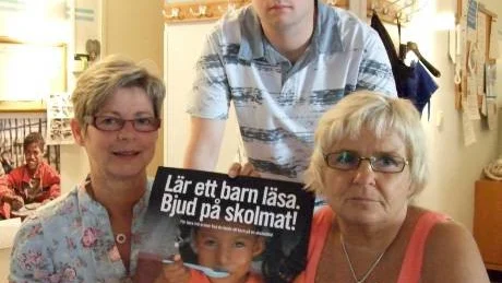 GÅ ETT STEG TILL-Ta chansen att hjälpa ett barn, säger Anette Garney, Luleå FN-förneing, Peter Brundin  samma förening samt Unicef Luleå, samt Kristina Kostenius Medborgarskolan. På söndag ordnar de en marsch för fattiga barn i Afghanistan, Kongo, Etiopien, Kambodja samt Nicaragua.