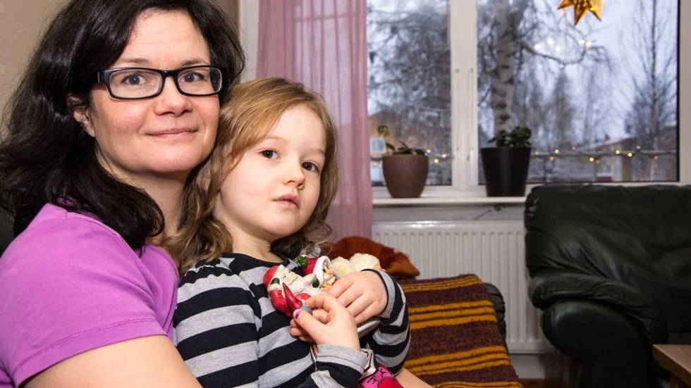 Bytte. Veronica Levemon ändrade sitt efternamn i samband med att hon skulle bli mamma.