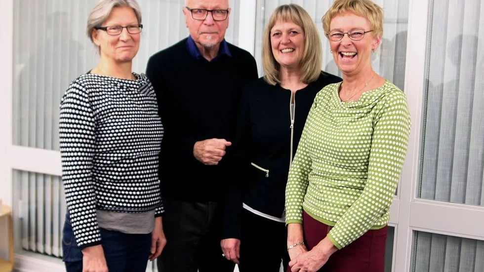Rätt säkert. Brottsofferjourens Eva Forsberg (Luleå), Sven-Erik Alhem (riks), Eva Larsson (riks) och Ingri Vestin (Luleå) vill öka rättssäkerheten för personer med adhd, add eller asperger.