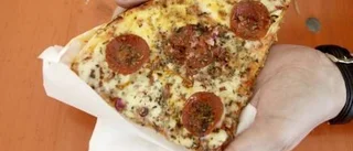 Halvtorr panpizza