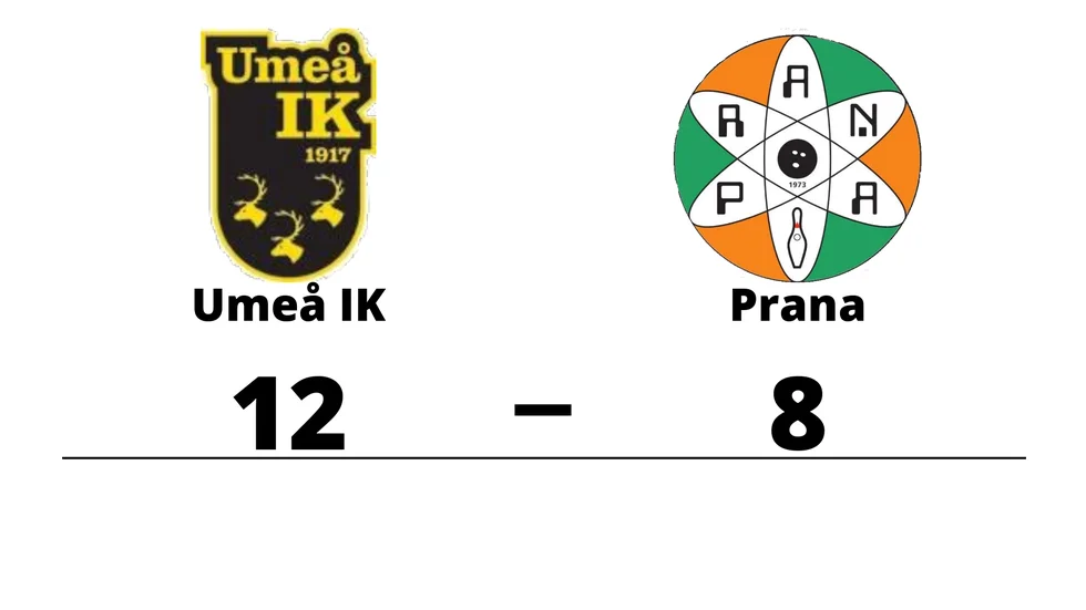Umeå IK BF vann mot BK Prana